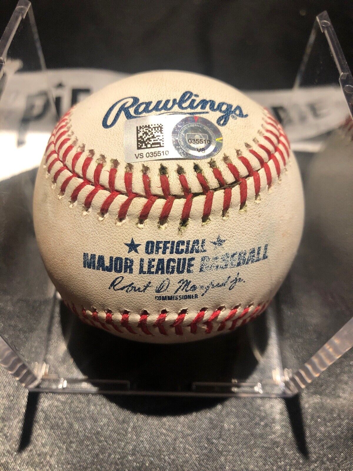 Juan Soto MLB Game Used Triple Baseball 7/2/19 Career Triple #5 Nationals
