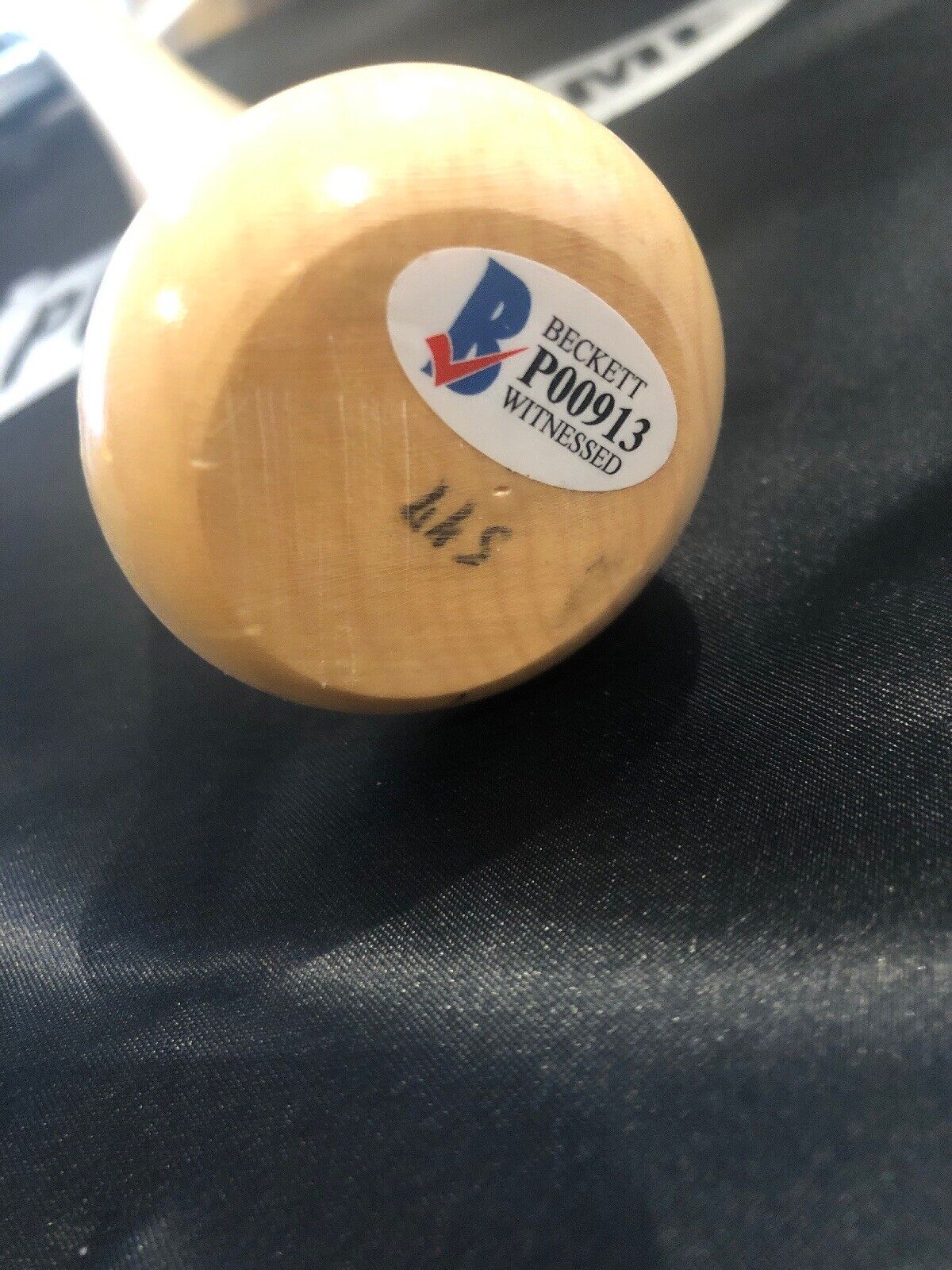 Juan Soto Autographed Old Hickory Game Model Black 34" Bat Washington Nationals