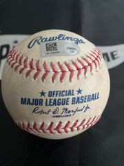 Austin Riley MLB Game Used Double 2 RBI Baseball 9/14/19 Career Hit #59 Braves