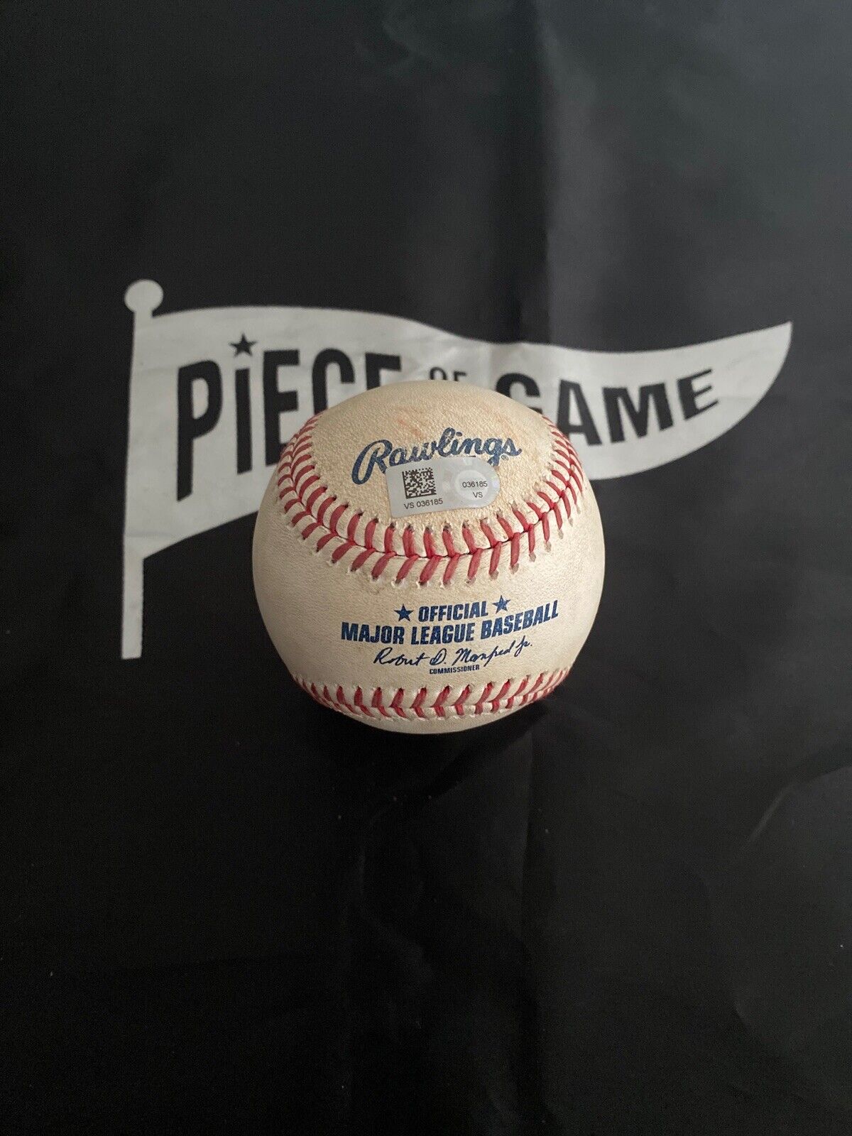 Ozzie Albies MLB Game Used Double Baseball 9/14/19 Career Hit #404 Braves