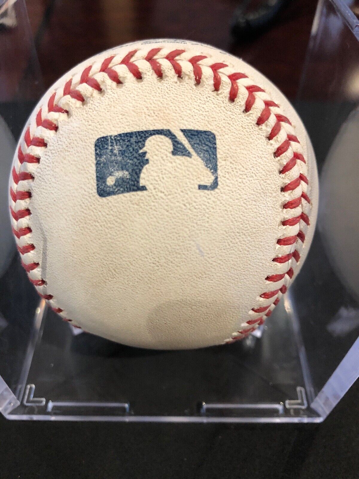 Giancarlo Stanton MLB Game Used Double RBI 5/20/17 Hit # 833 RBI # 568 MVP Year!