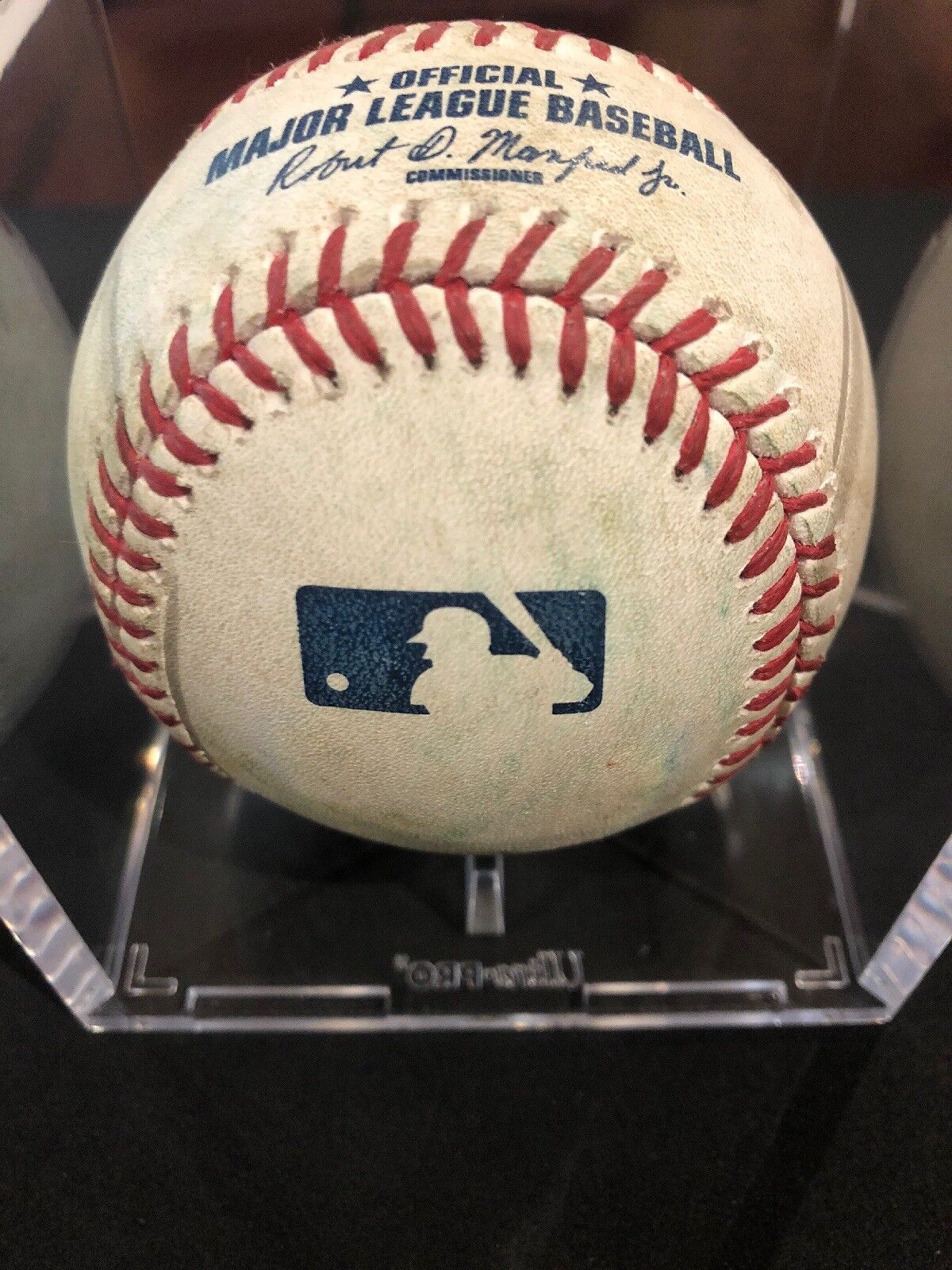 Bryce Harper MLB Game Used Single 7/3/17 Hit #742 Mets vs Nationals , Phillies