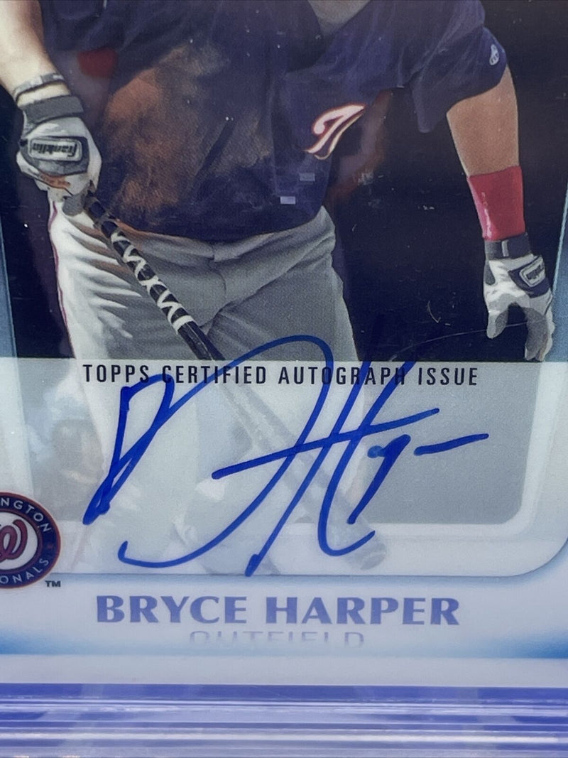 Bryce Harper 2011 Bowman Chrome Prospects RC Autograph BGS 10/10 Pristine