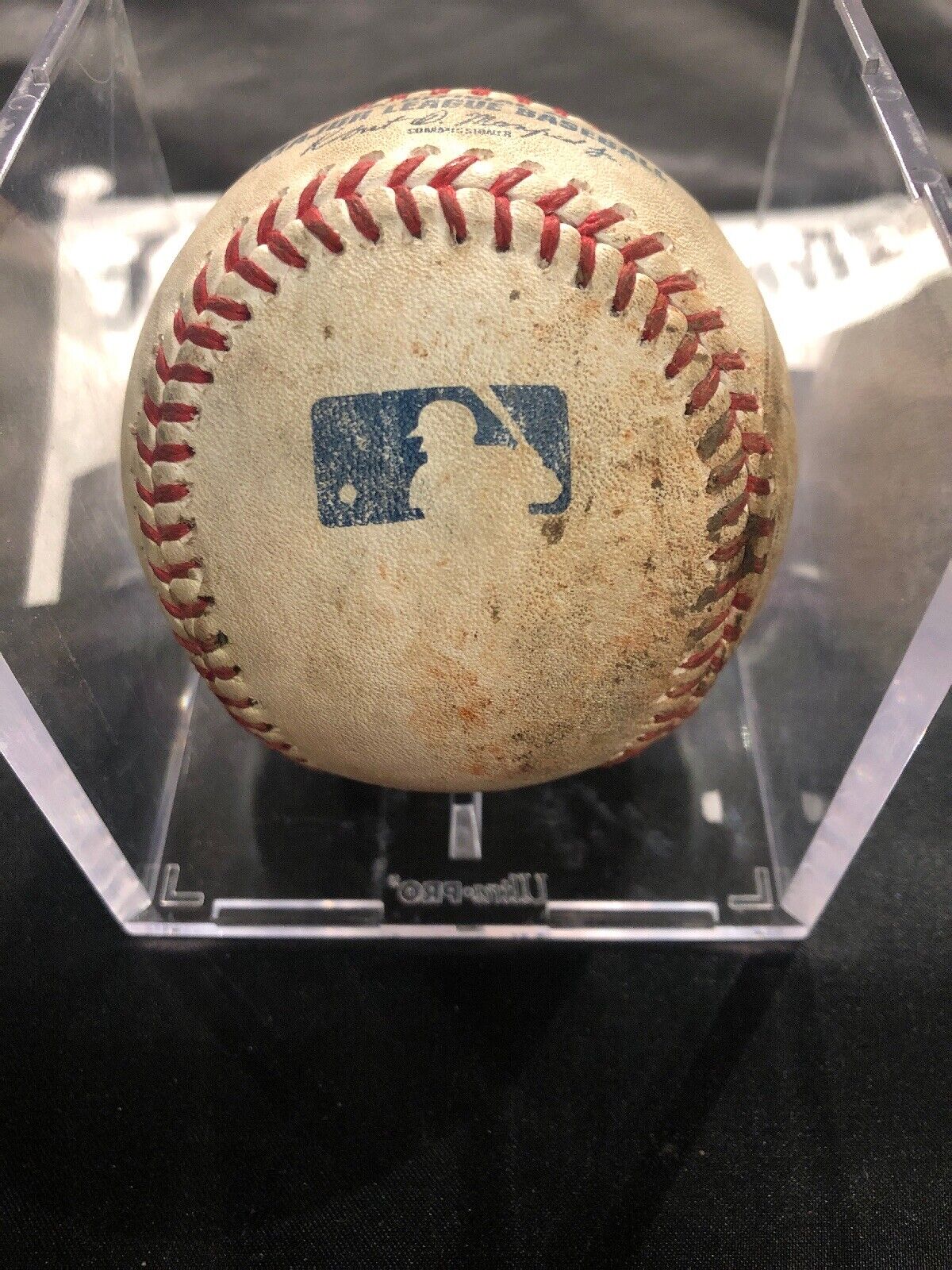 Gary Sanchez Game Used MLB Authenticated Double Autographed Baseball 4/28/18