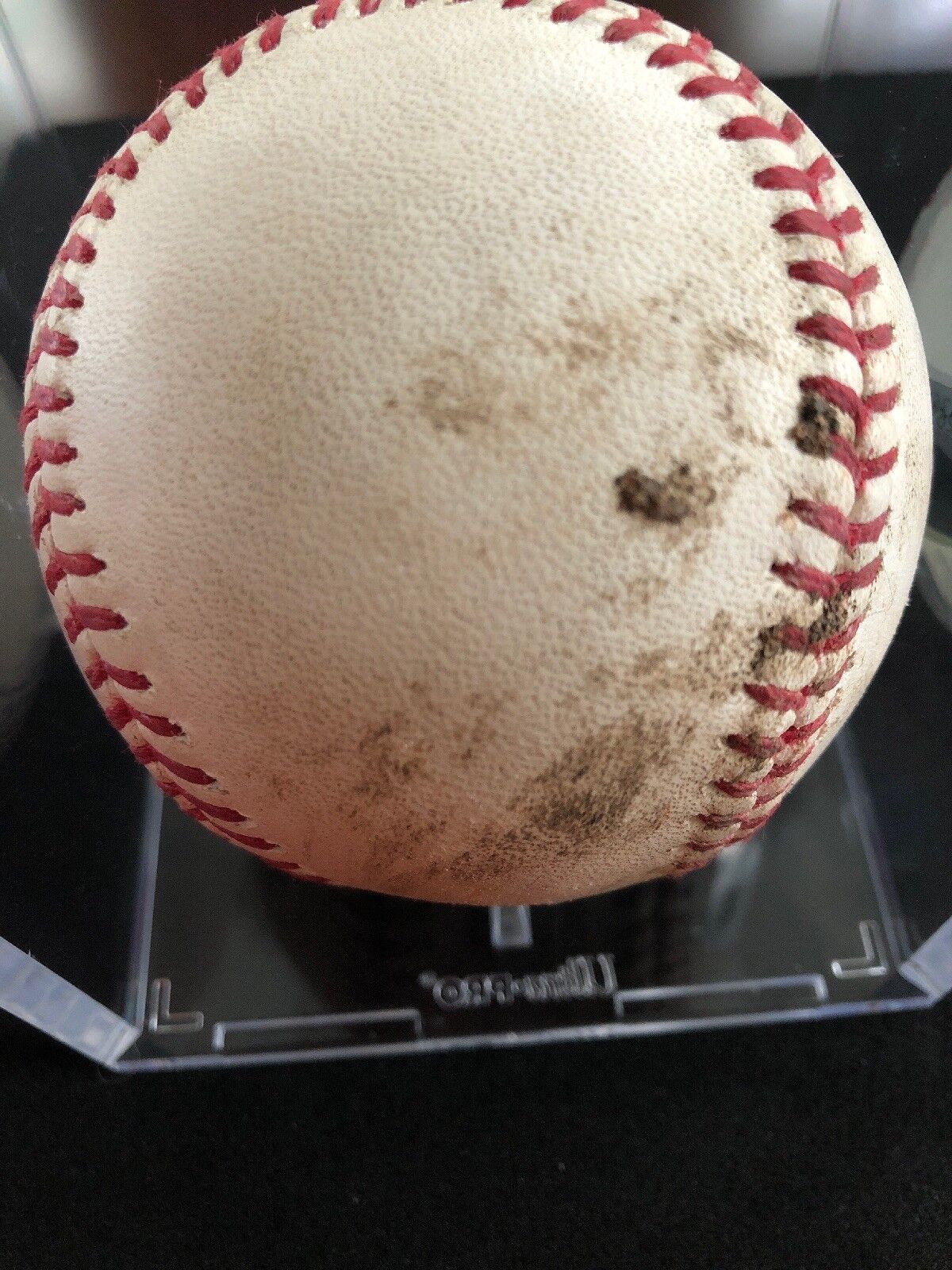 Aaron Judge MLB Game Used Post Season Baseball 10/9/2017 Yankees vs Indians