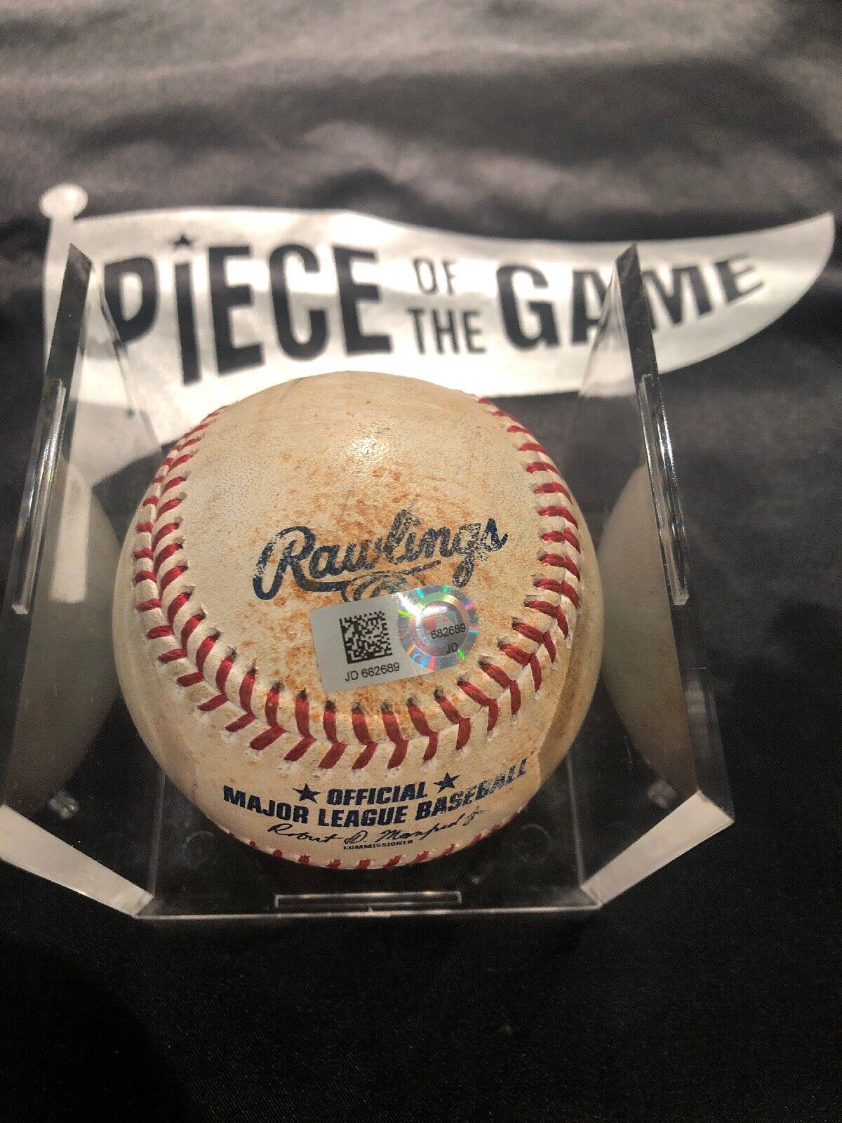 Austin Meadows MLB Game Used Double Baseball 6/14/19 Career Double #24 All Star