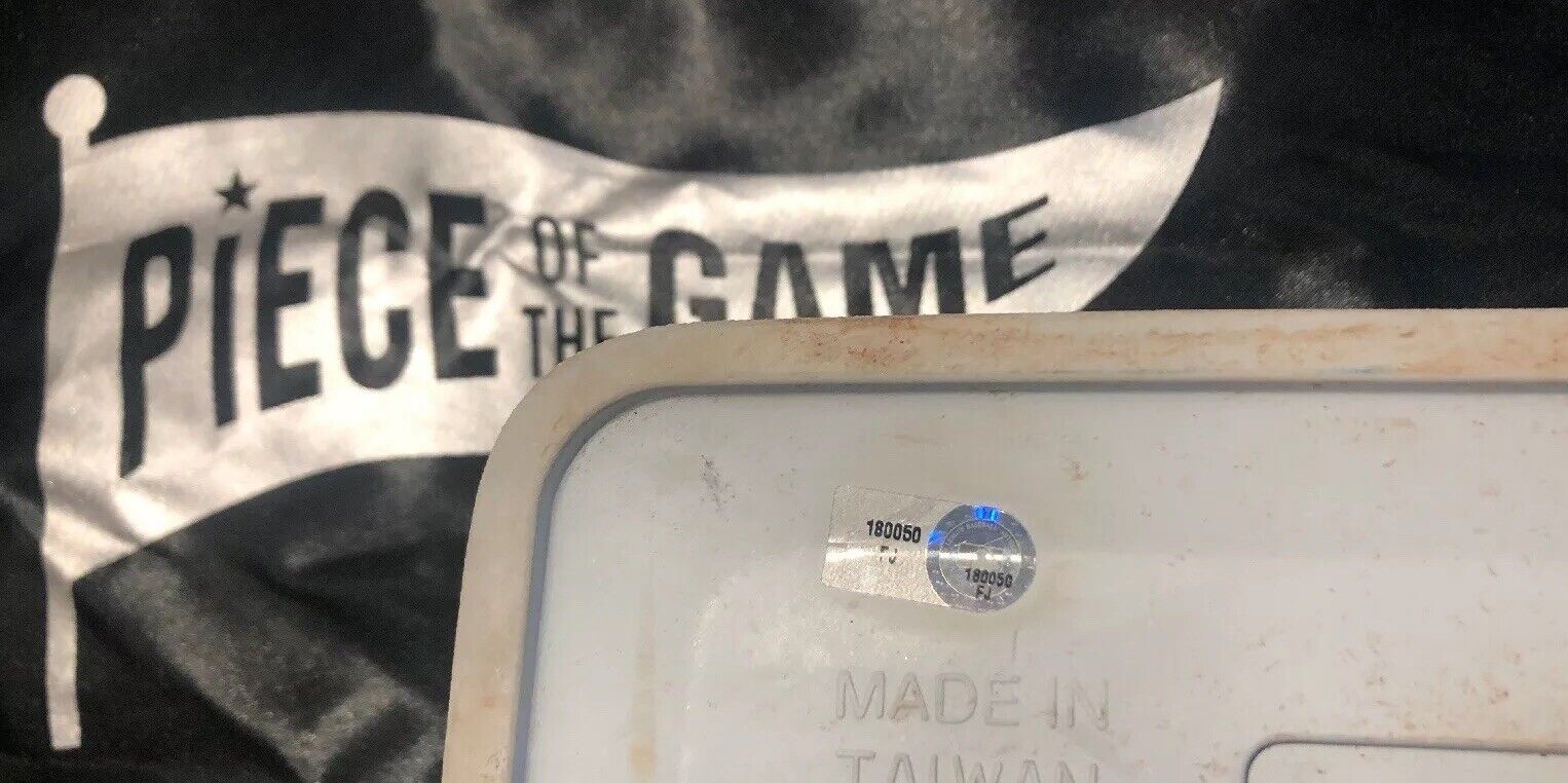 Bryce Harper MLB Authenicated Game Used First ever Stolen Base Pro Debut