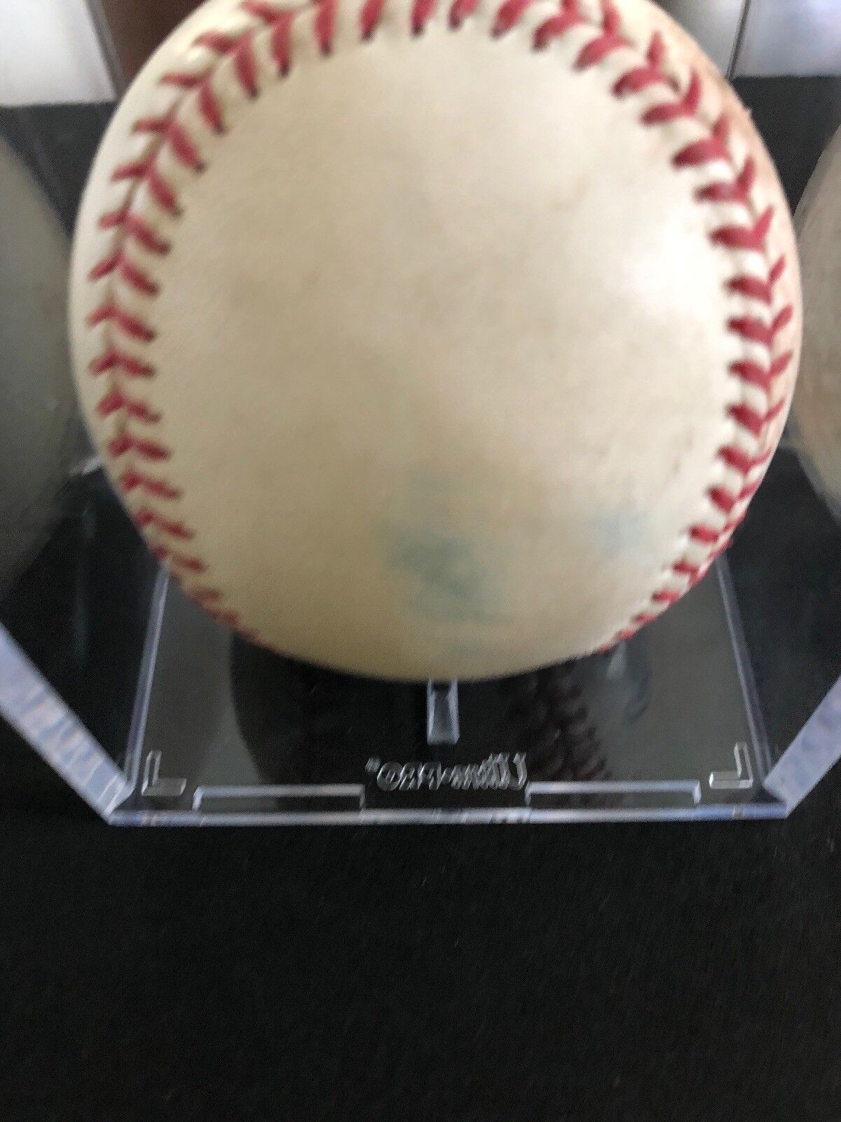 Greg Bird MLB Game Used Single Signed Logo Baseball 9/5/17 Career Hit #55