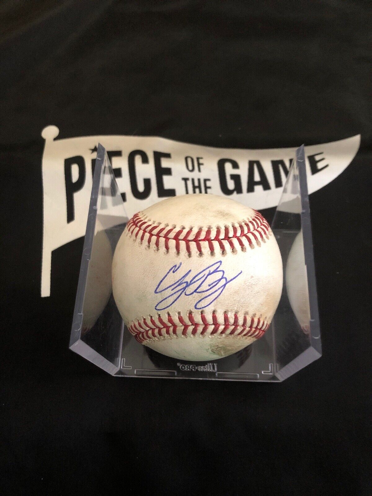 Cody Bellinger MLB Game Used Double Baseball 5/16/18 Career Hit #171 Double #35