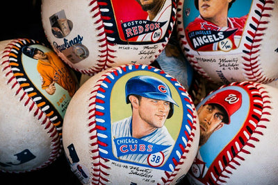 Baseball Authenticated Masterpieces Game-Used, Autographed & Painted Baseballs