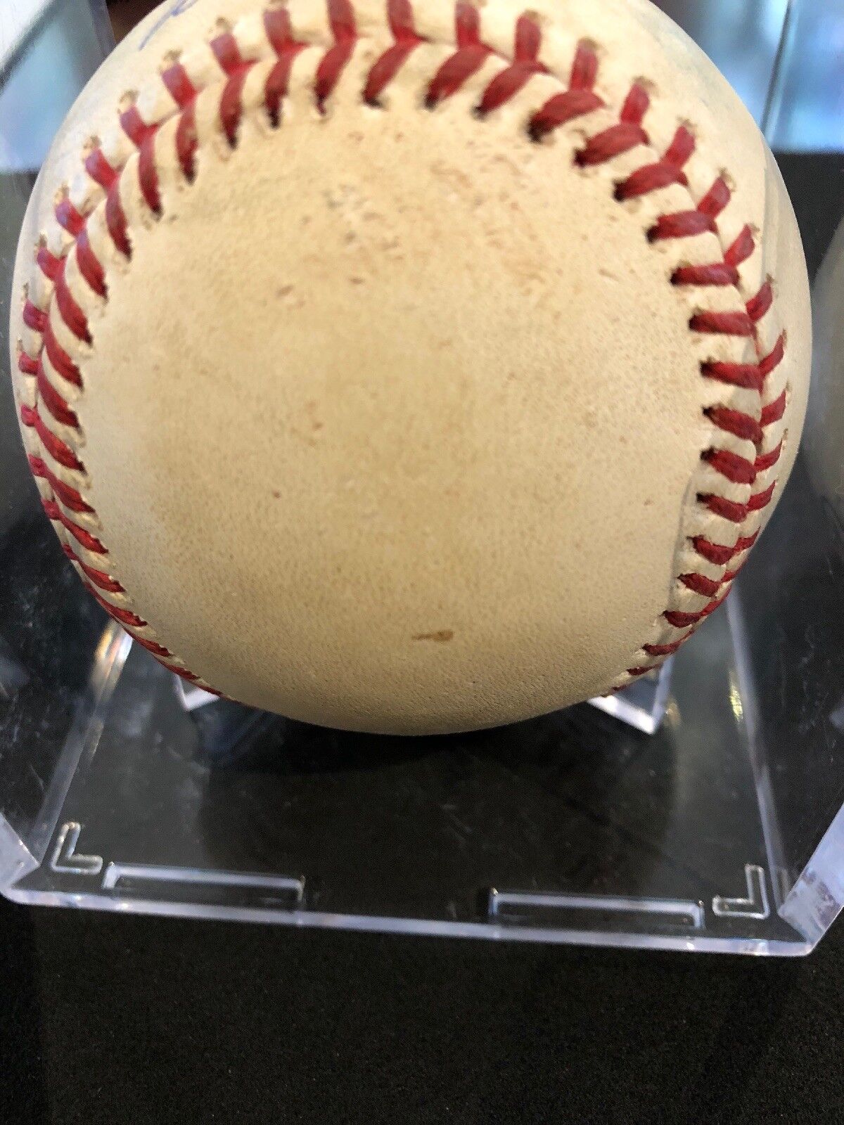 Austin Meadows MLB Game Used Double Autographed Baseball 5/29/18 Career Double#3