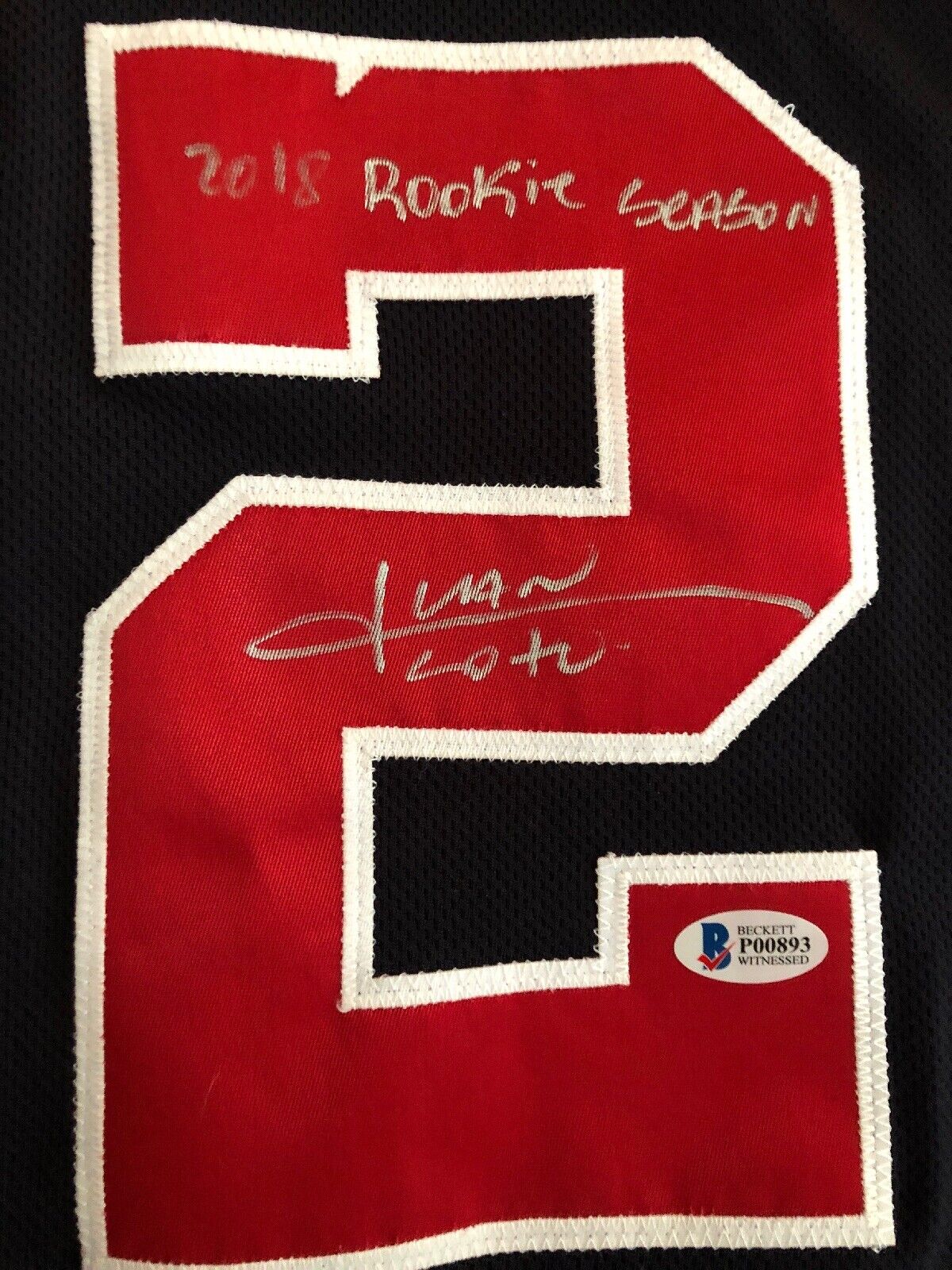 Juan Soto MLB Game Used Rookie Season Jersey Career HR #14 Nationals