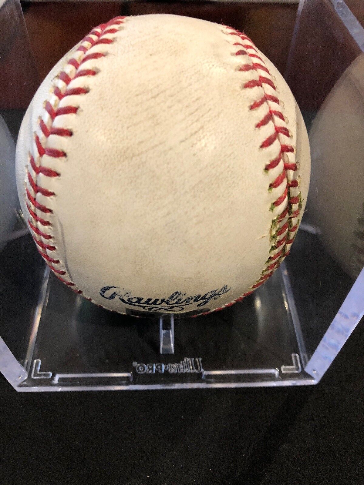 Joe Panik MLB Game Used Double Baseball 9/5/17 Giants vs Rockies Double #81 Mets