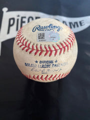 Bryce Harper MLB Game Used Double 5/10/17 Hit #693 Career Double #131 Phillies