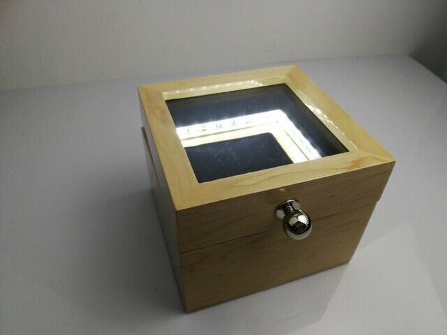Baseball Display Case and Presentation Box 25 yr UV Protection and LED Lighting