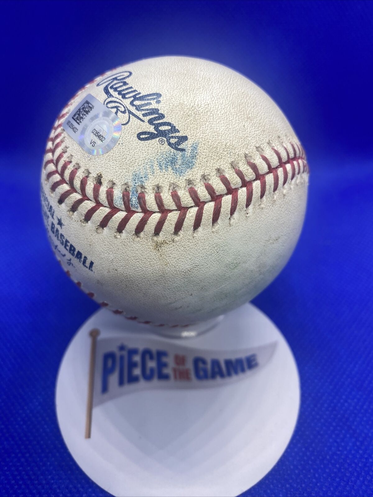 Juan Soto MLB Authenticated Game Used Home Run #33 Baseball 6/15/19 Nationals