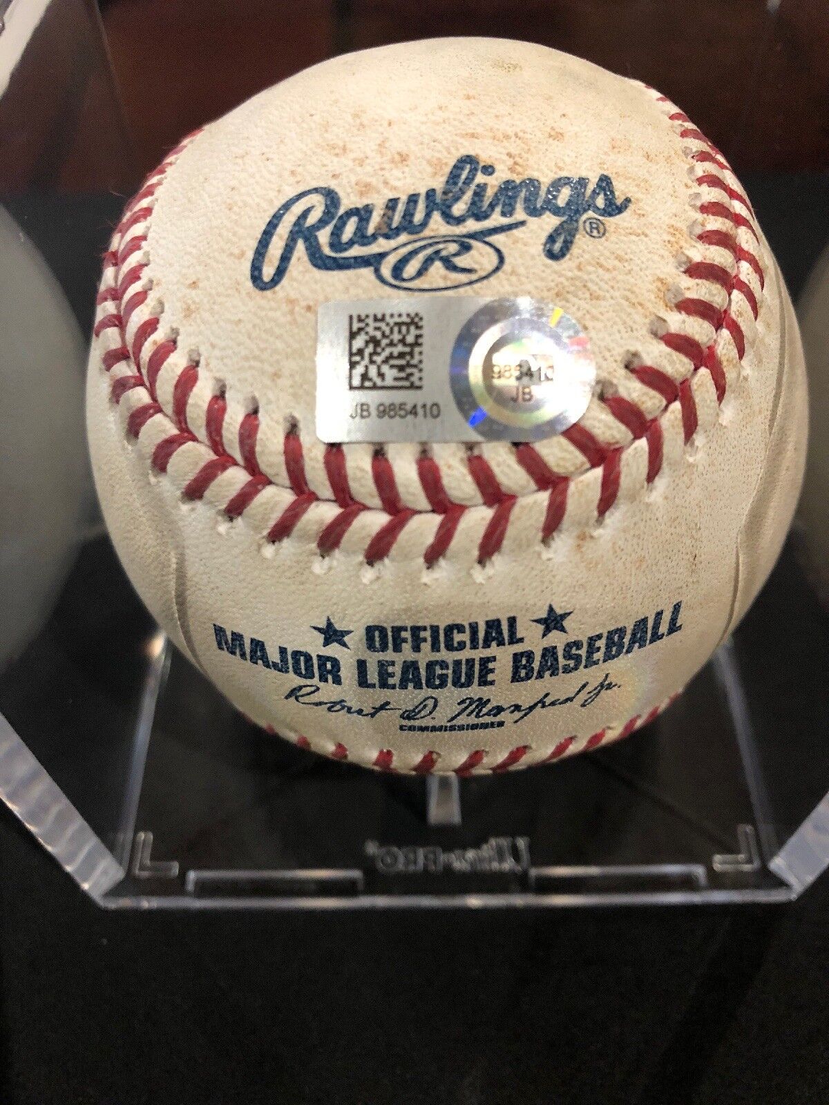 Bryce Harper MLB Game Used Single 9/13/16 Hit #630 Mets vs Nationals