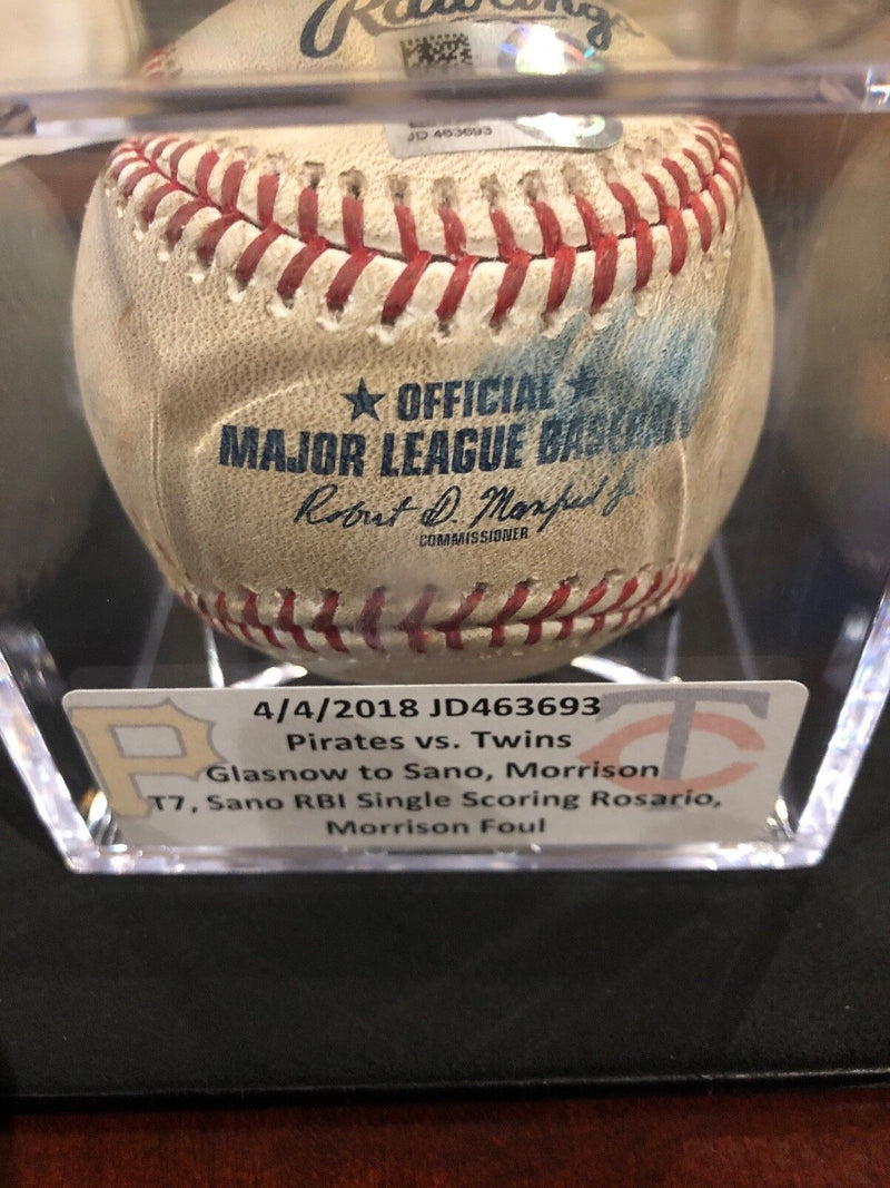 Marcell Ozuna MLB Authenticated, Game Worn, and Autographed