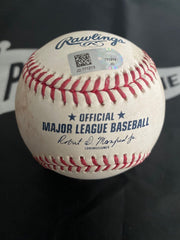 Nick Senzel MLB Game Used Single 2 RBI Baseball 6/17/19 Career Hit #42 Reds