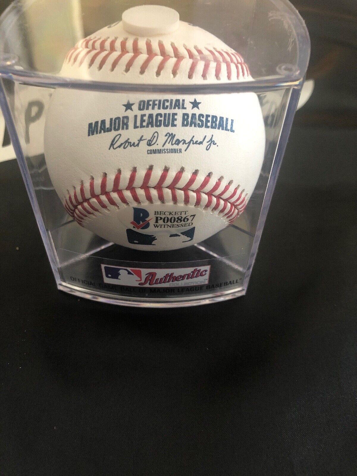 Juan Soto Autographed MLB Baseball Sweet Spot Signed and Inscribed MLB Debut