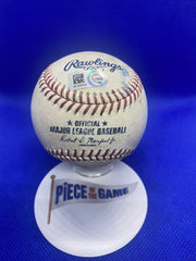 Juan Soto MLB Authenticated Game Used Home Run #33 Baseball 6/15/19 Nationals