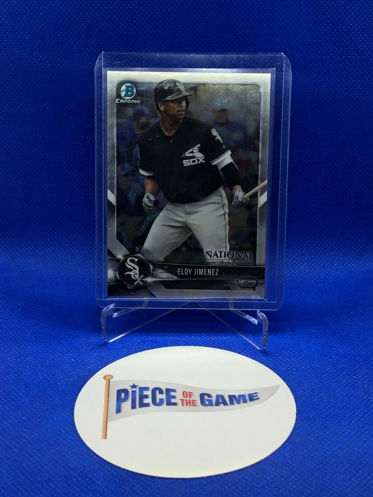 2018 Bowman Chrome Eloy Jimenez National Sports Collection Convention BNR-EJ