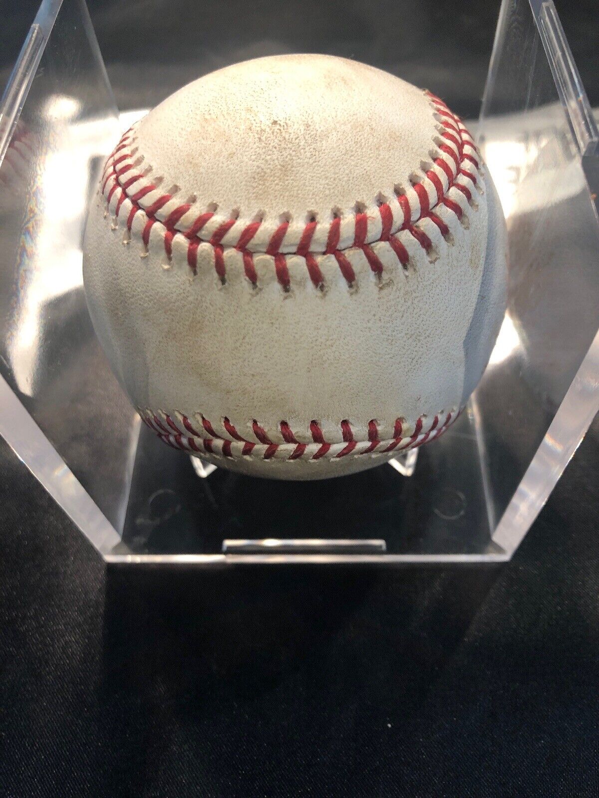 Austin Meadows MLB Game Used Single Baseball 5/29/19 Career Hit #101 Tampa Rays