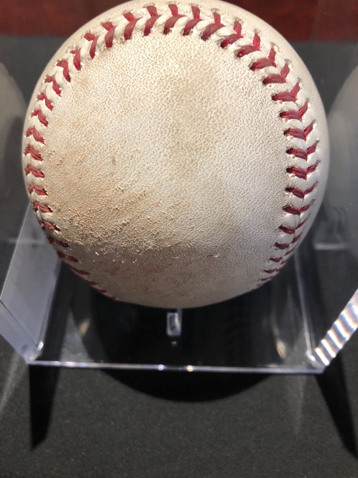 Ronald Acuna Jr MLB Debut Game Used Baseball 4/25/18 Braves ROY 1st Hit Game