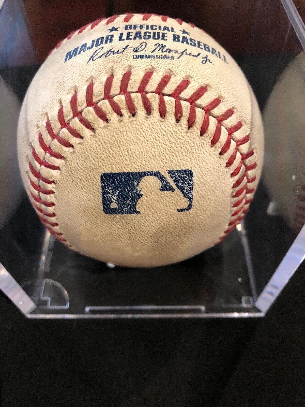 Victor Robles MLB Game Used Auto Foul Ball Baseball 9/22/17 Nationals Vs Mets