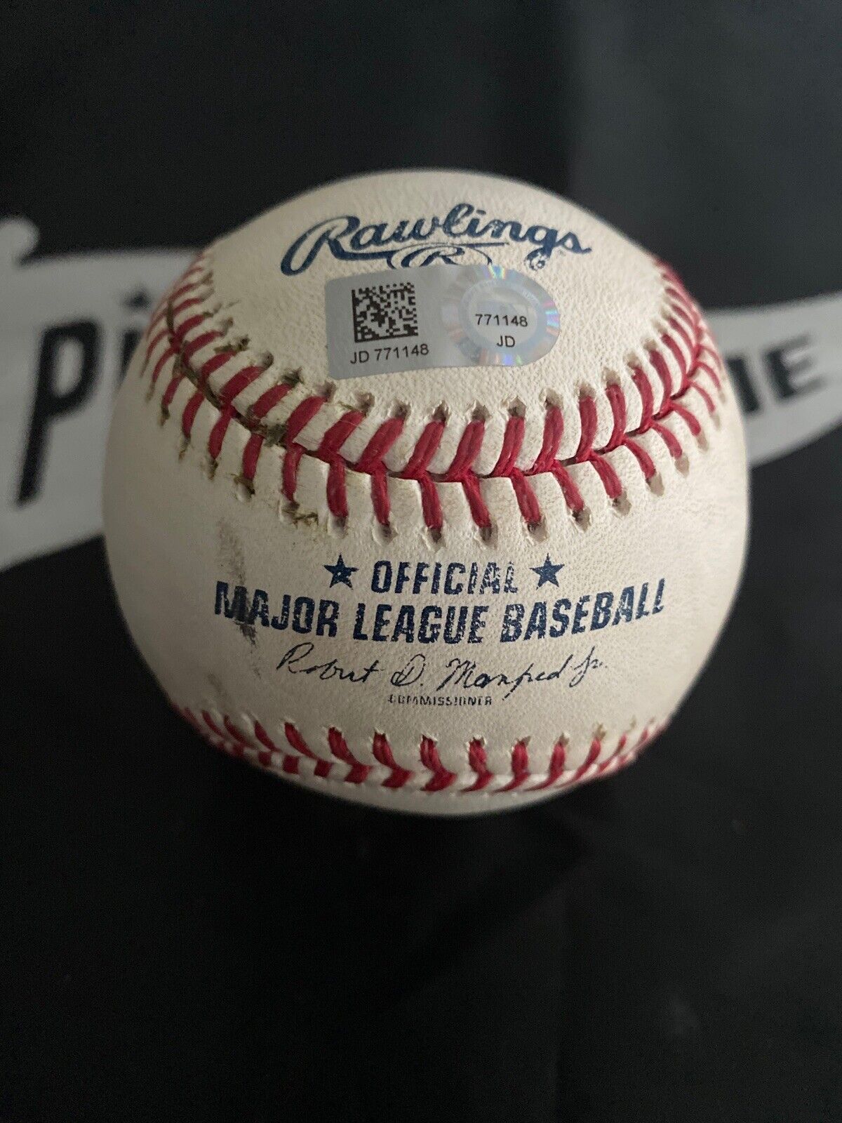 Nick Senzel MLB Game Used Double #5 Baseball 5/31/19 Career Hit #31 Reds