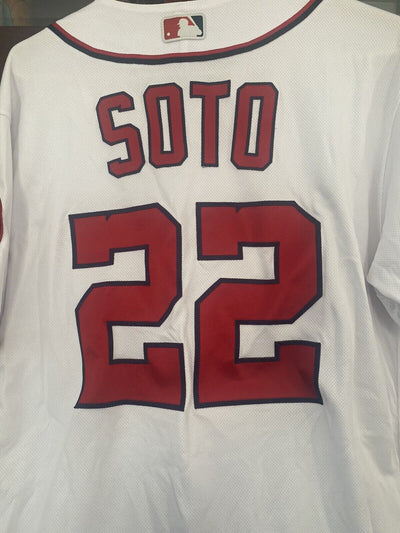 Juan Soto MLB Game Used World Series Season Jersey Career HR #50 3HR Nationals