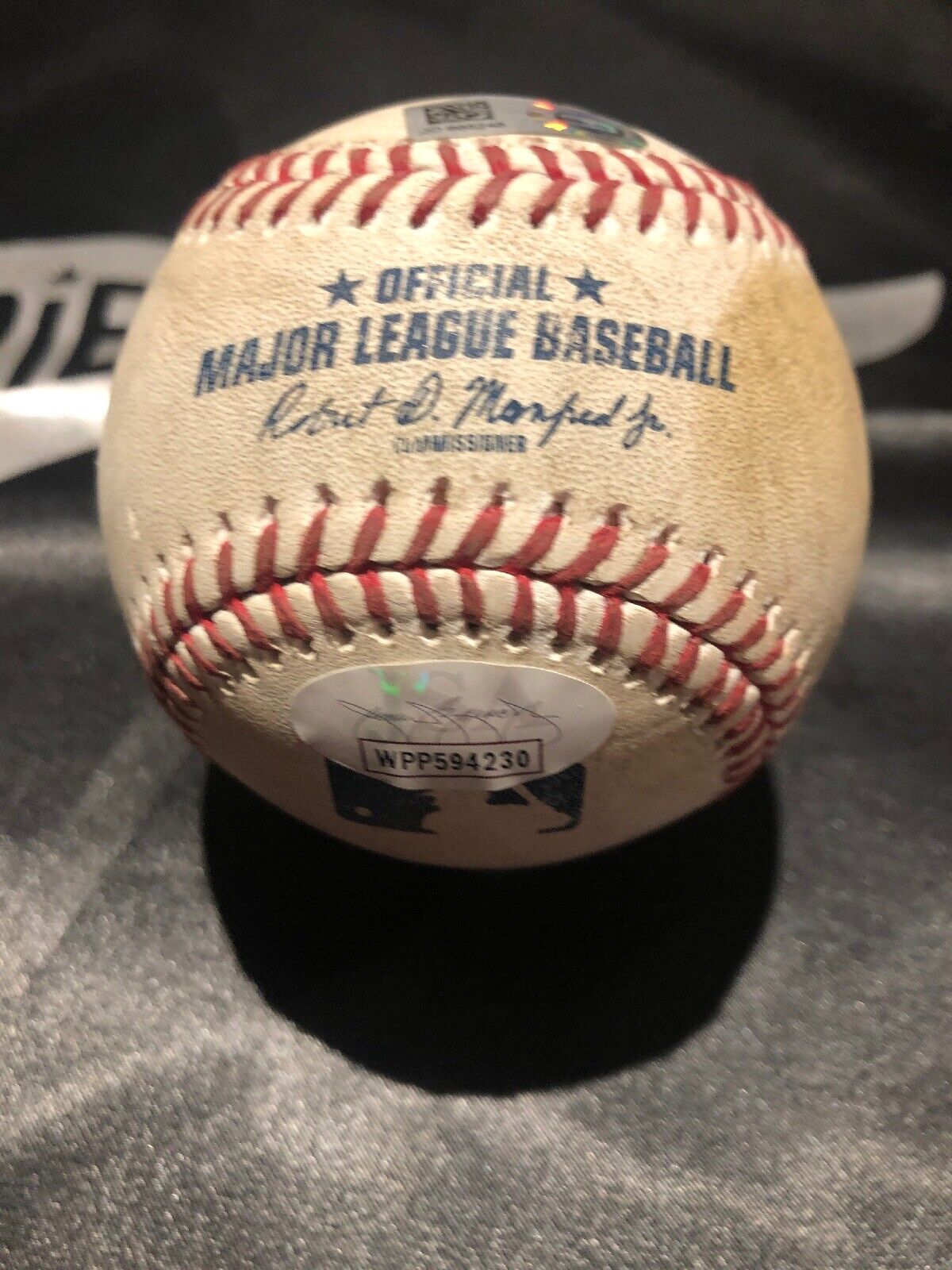 Keston Hiura GameUsed MLB Authenticated Debut Day Auto Baseball 5/14/19 Brewers