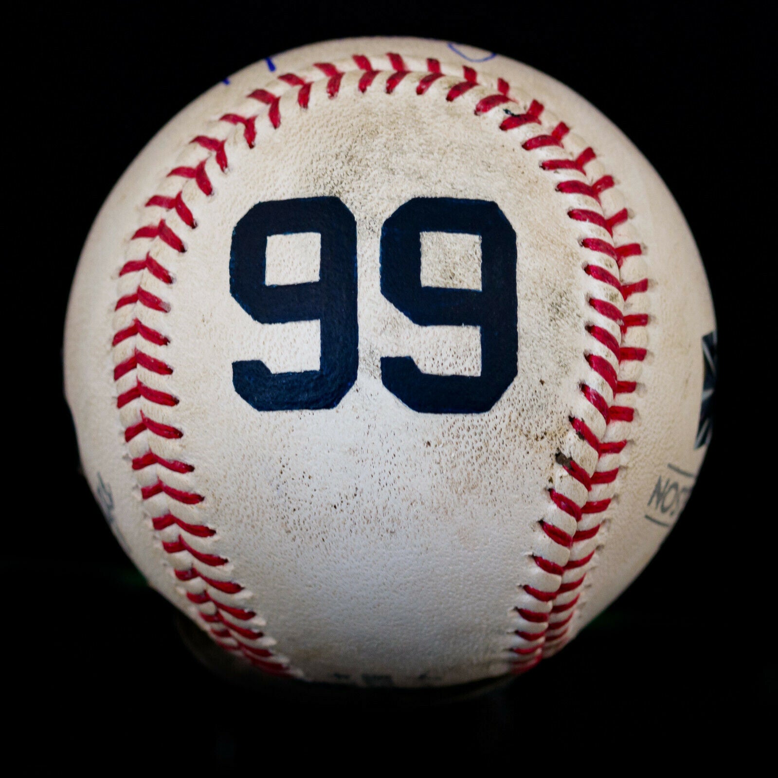 Aaron Judge Baseball Authenticated Masterpieces Game-Used, Autographed Baseball