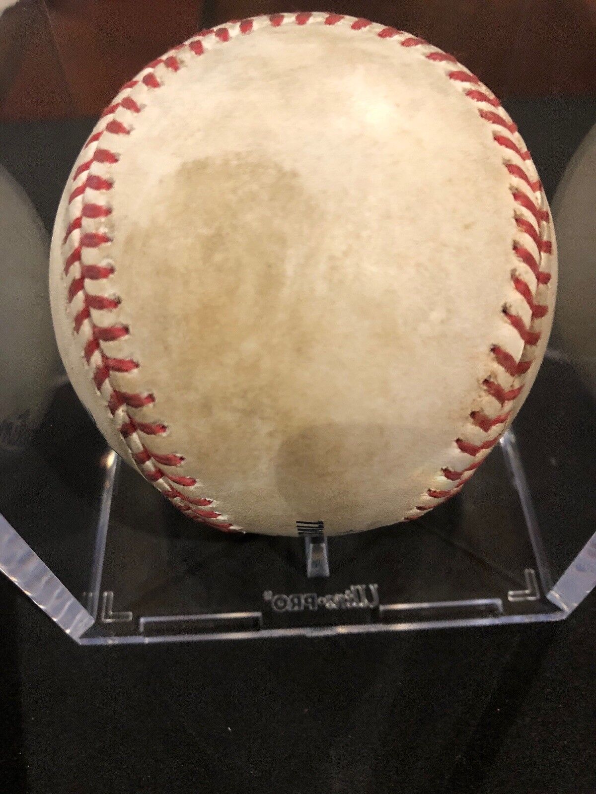 Giancarlo Stanton MLB Game Used Foul Ball Baseball 4/16/17 MVP Year! Matt Harvey