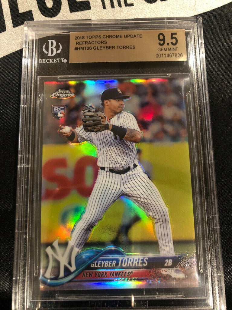 2018 Topps Chrome Update Gleyber Torres