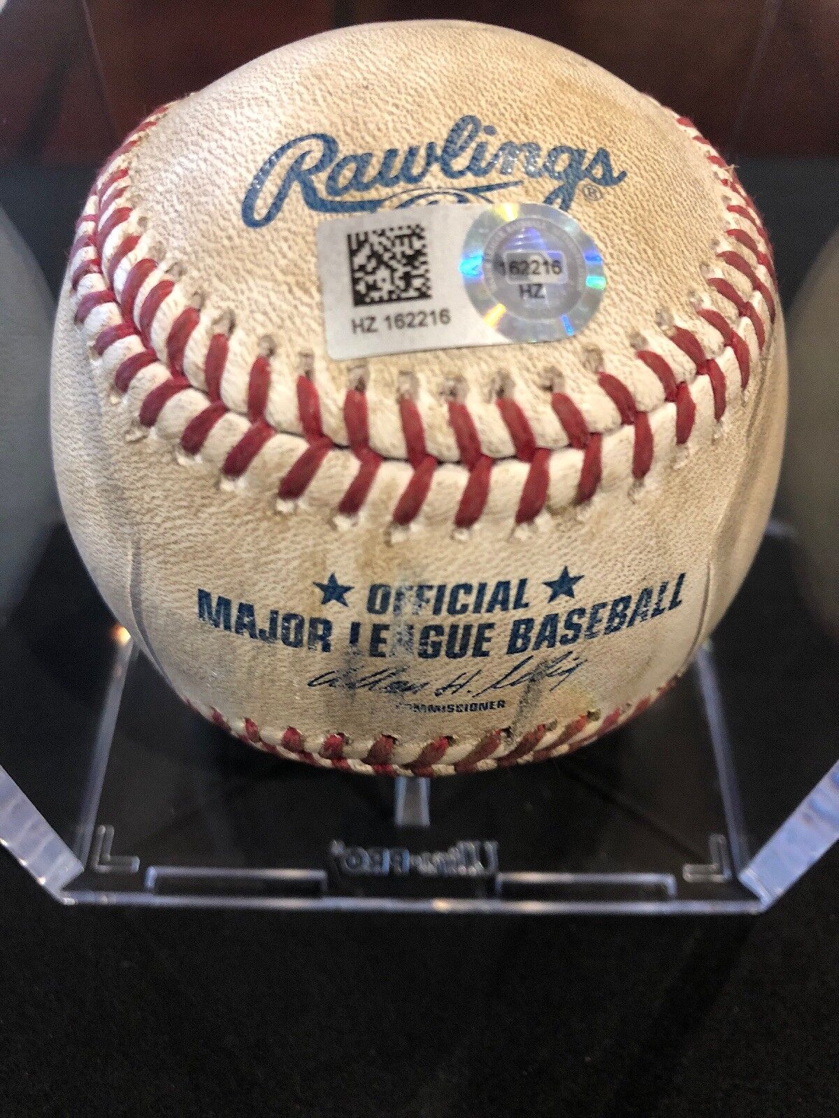 Clayton Kershaw MLB Game Used Foul Ball Baseball 7/31/14 Atlanta at Dodgers MVP