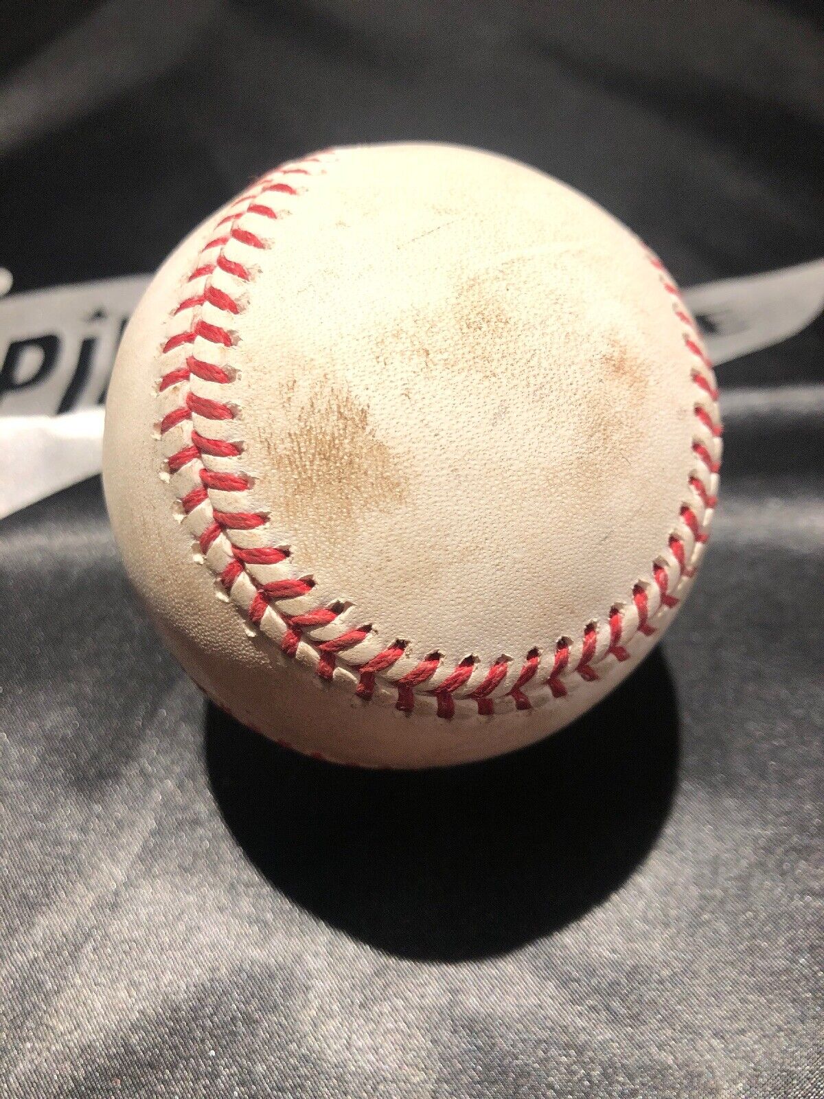 Austin Meadows MLB Game Used Double RBI Baseball 9/5/19 Career 2B #36 Rays