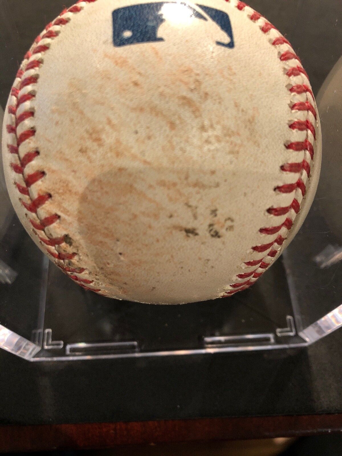 Cody Bellinger MLB Game Used Double Baseball 7/9/18 Career Hit #204 Double #44