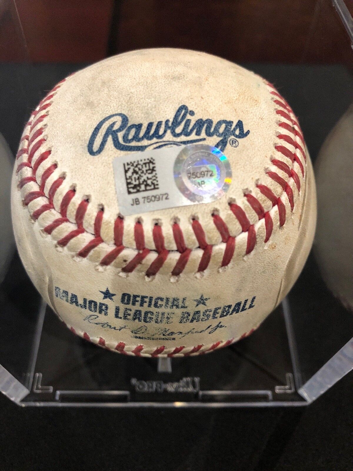 Bryce Harper MLB Game Used Single 8/24/16 Hit #626 Orioles vs Nationals Phillies