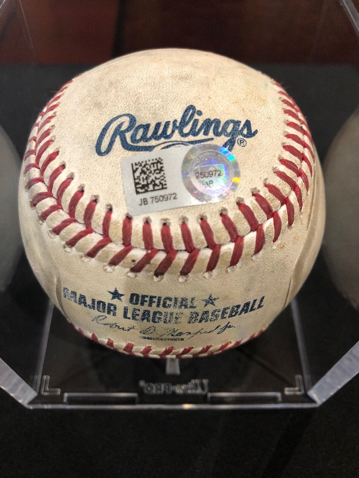 Bryce Harper MLB Game Used Single 8/24/16 Hit #626 Orioles vs Nationals Phillies