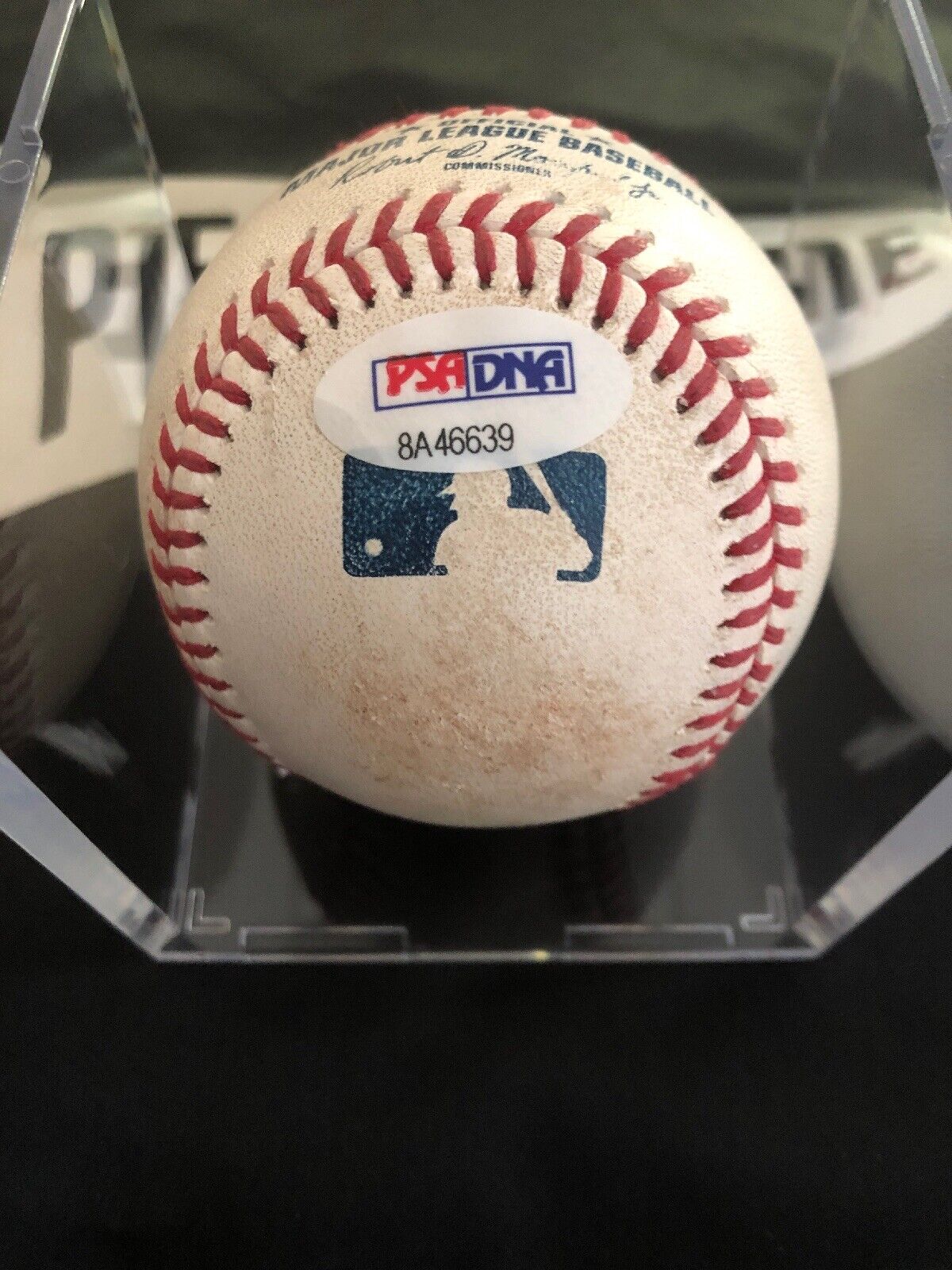 Cody Bellinger MLB Game Used Double Baseball 7/9/18 Career Hit #206 Double #46