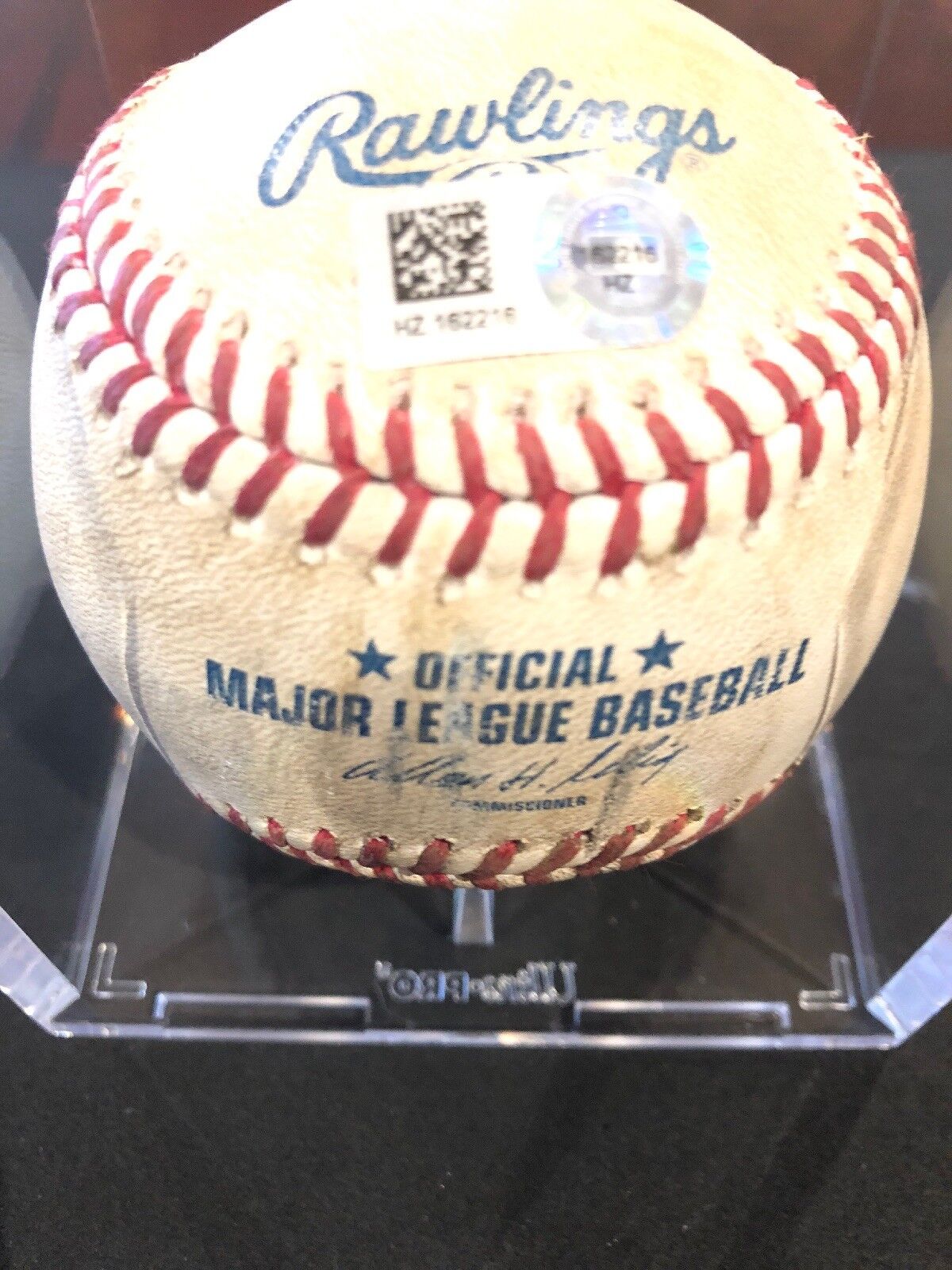 Clayton Kershaw MLB Game Used Foul Ball Baseball 7/31/14 Atlanta at Dodgers MVP