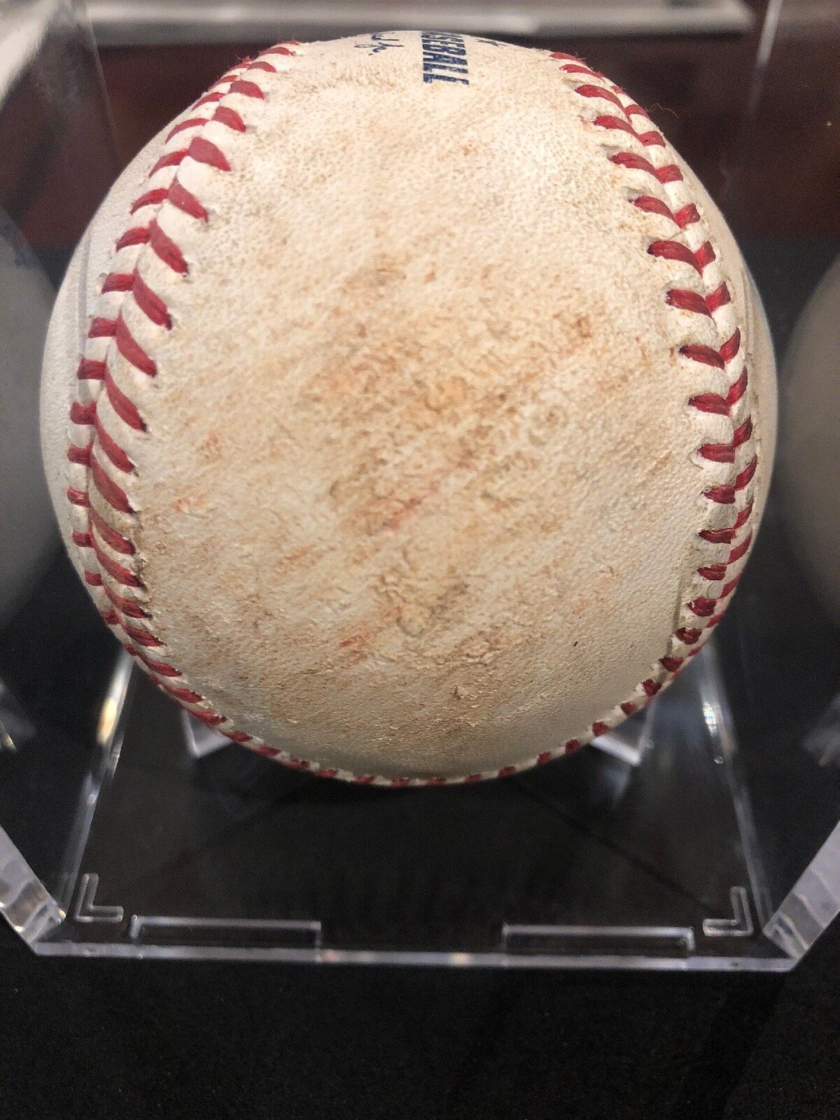 Bryce Harper MLB Game Used Single 6/8/17 Hit #713   Dual Single Ball Wilmer Difo