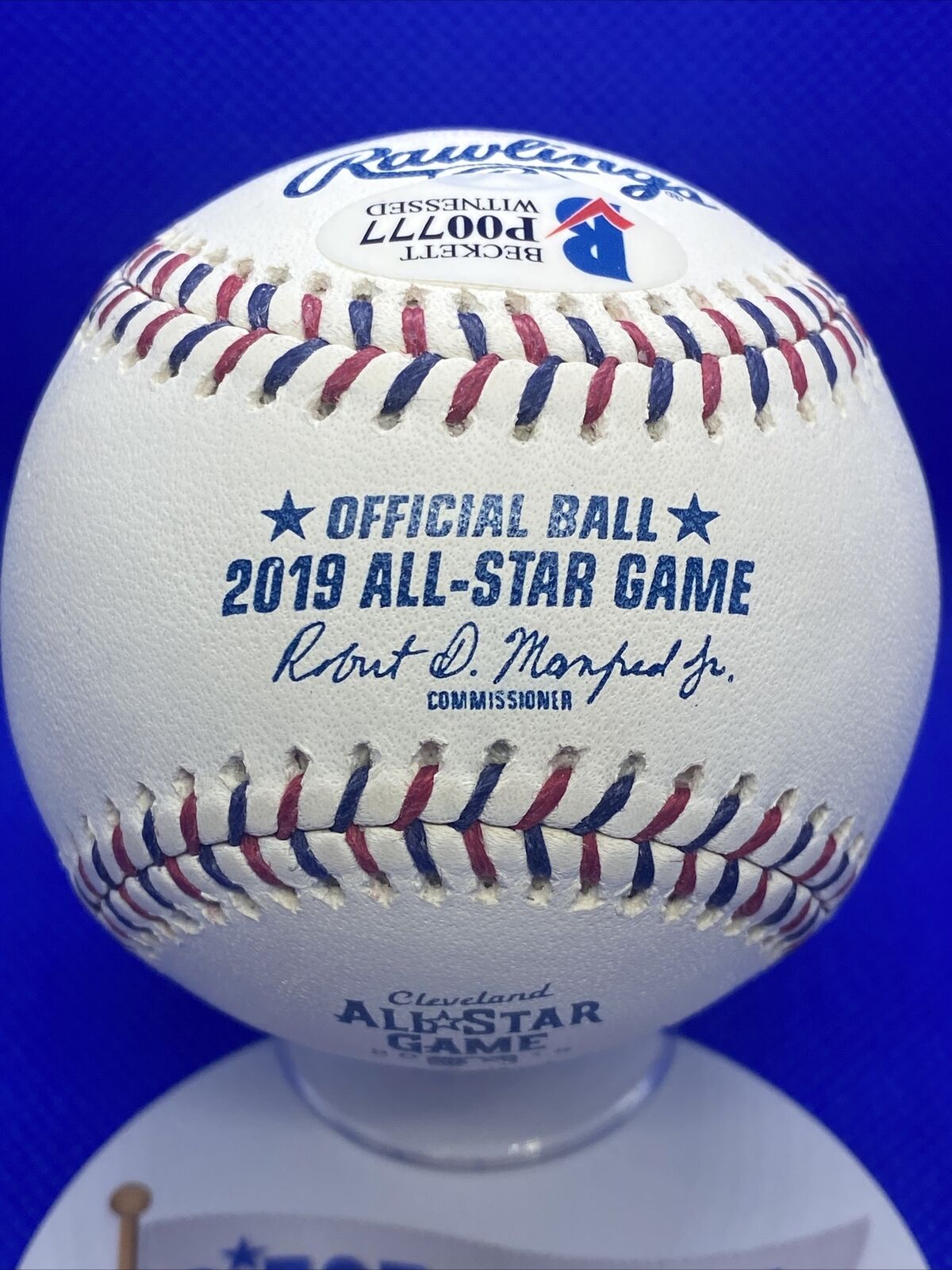 JUAN SOTO MLB All Star Game Autographed Inscribed Logo Baseball Nationals Champs