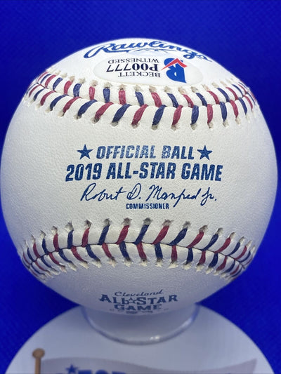 JUAN SOTO MLB All Star Game Autographed Inscribed Logo Baseball Nationals Champs
