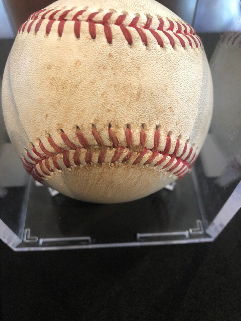 Kris Bryant MLB Game Used Double Baseball 6/28/17 Cubs Vs Nationals Double 
