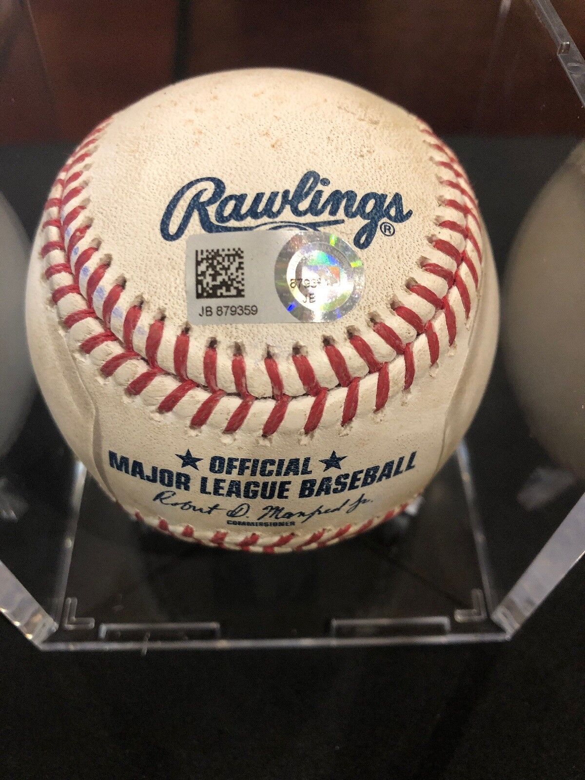 Bryce Harper MLB Game Used Single 6/9/17 Hit #714 Rangers vs Nationals Phillies