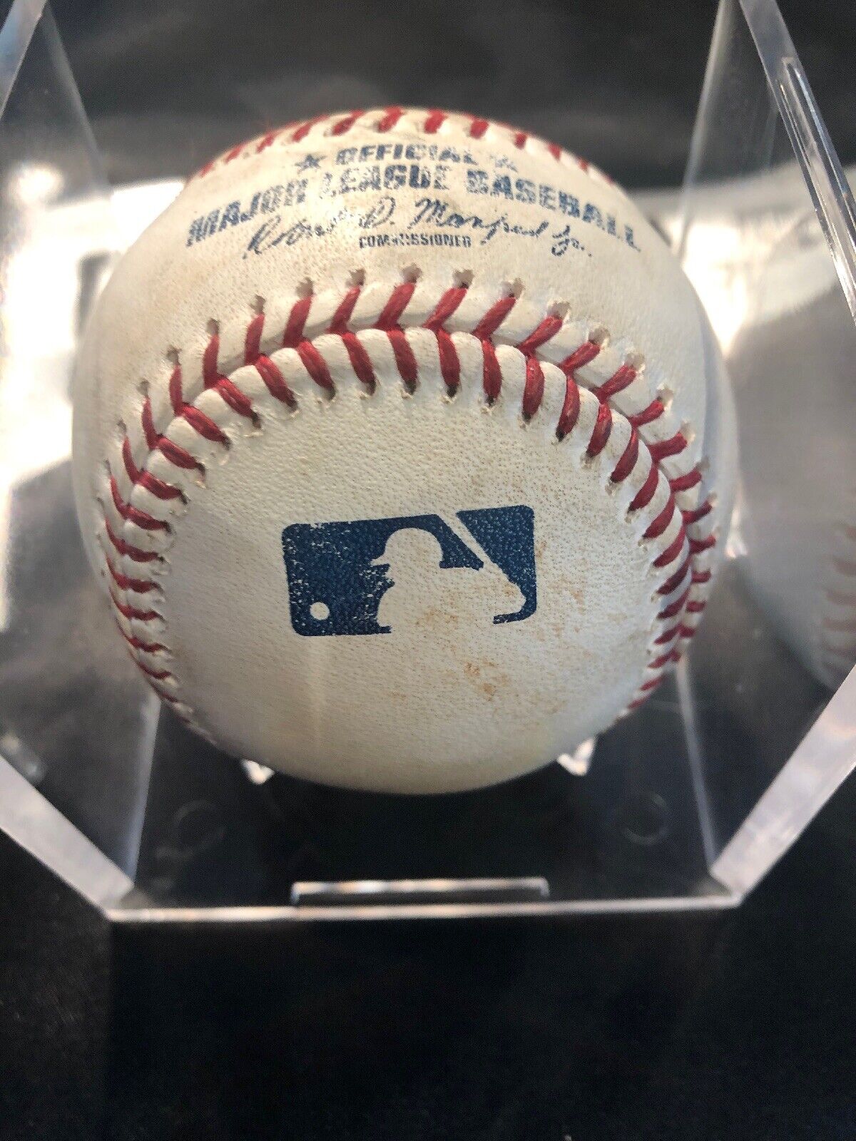 Austin Meadows MLB Game Used Single Baseball 5/29/19 Career Hit #101 Tampa Rays