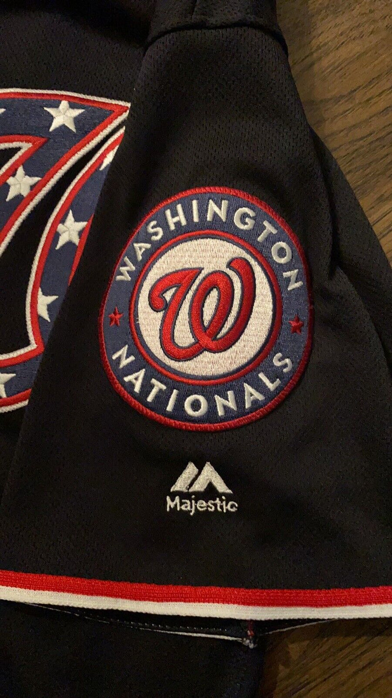 VICTOR ROBLES MLB GAME USED 2019 NATIONALS JERSEY CHAMPIONSHIP SEASON –  Piece Of The Game