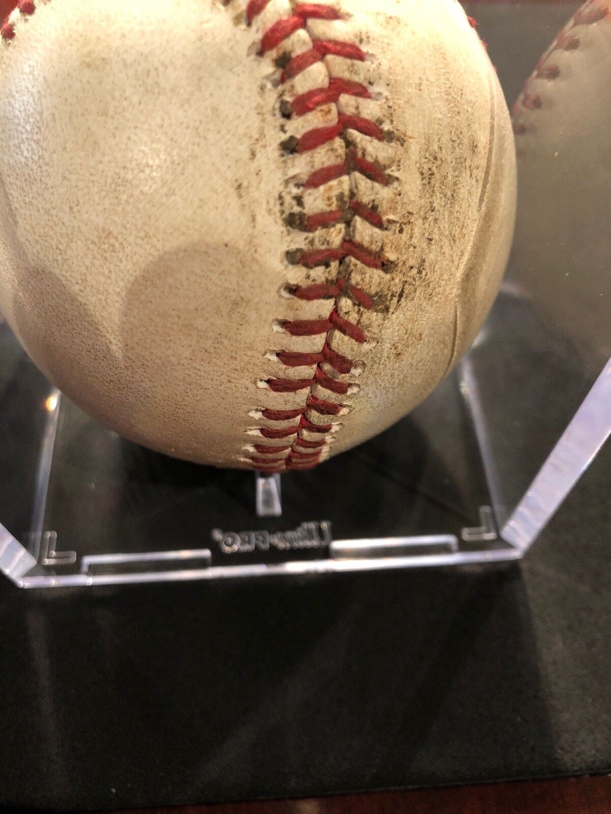 Kris Bryant Game Used MLB Logo Ball MVP Year Autographed Baseball 8/31/16